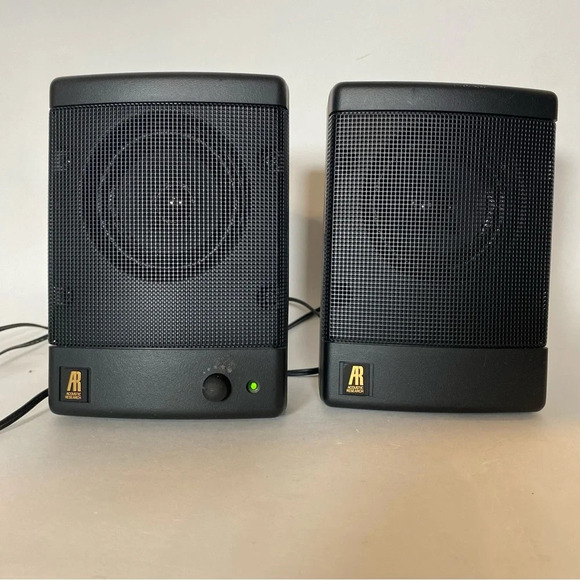 Other - AR Acoustic Research Set of Two Small Black Multimedia Speakers